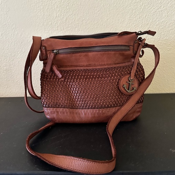 harbor 2nd Handbags - Harbor 2nd Brown Leather Crossbody Bag